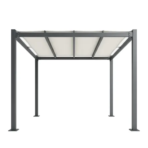 Pergola s textilnou strechou