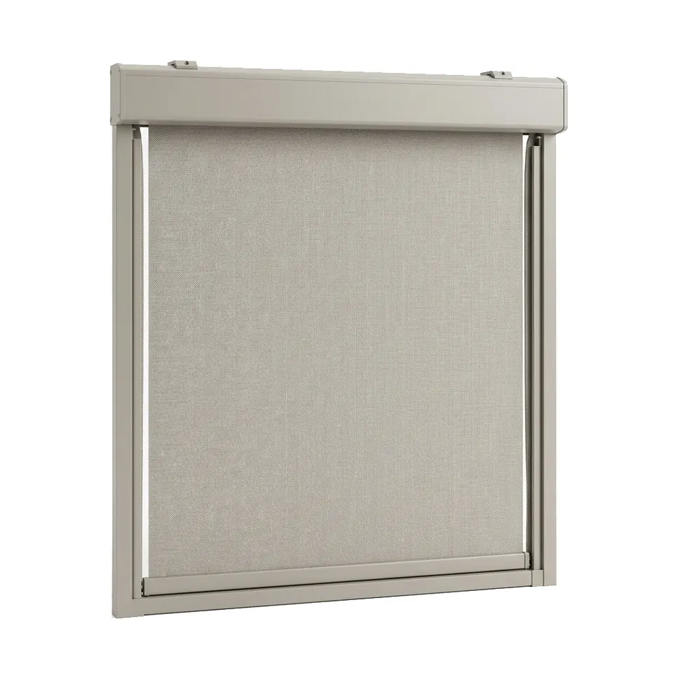 Zip screen rolety